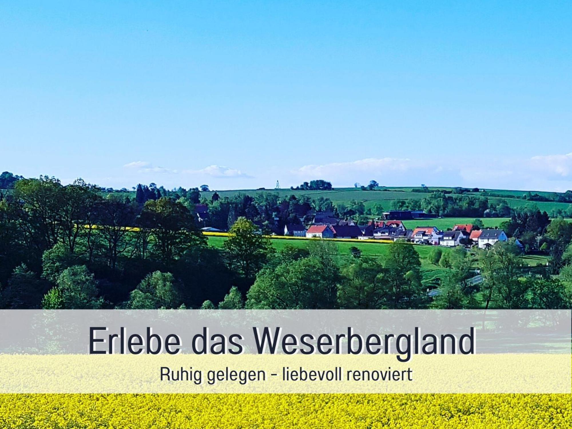 Am Feldrain - Urlaub Mit Hund Im Weserbergland Hannoversch Münden Εξωτερικό φωτογραφία